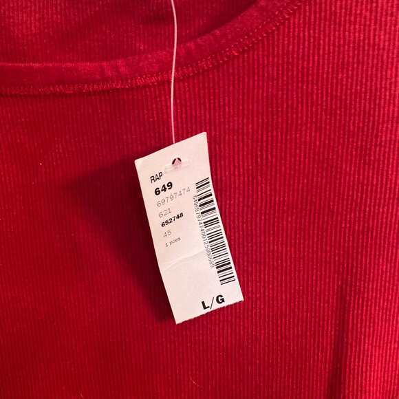 Smart Set Red Tank Top  - NWT - Picture 2 of 4